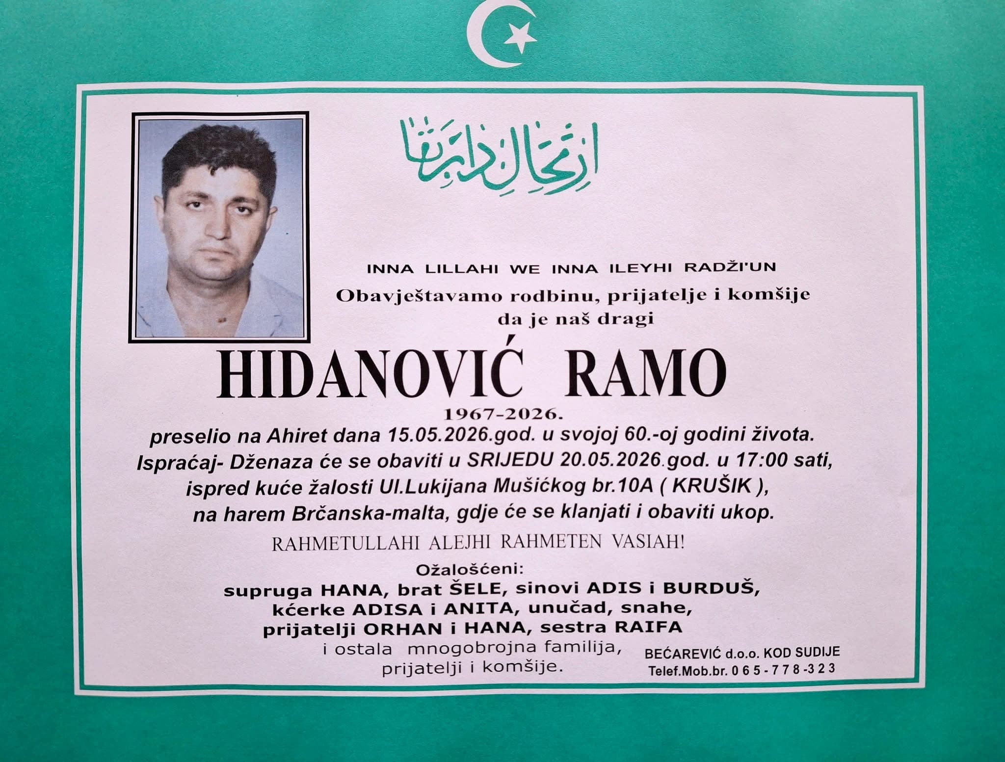 HIDANOVIĆ RAMO